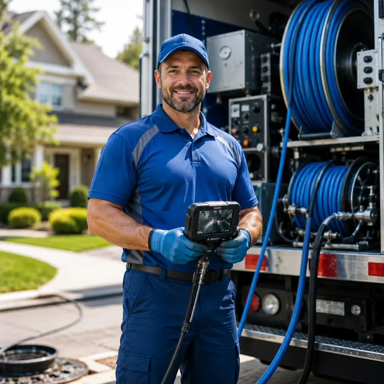Local outdoor drain cleaning specialists in Rodney, MI